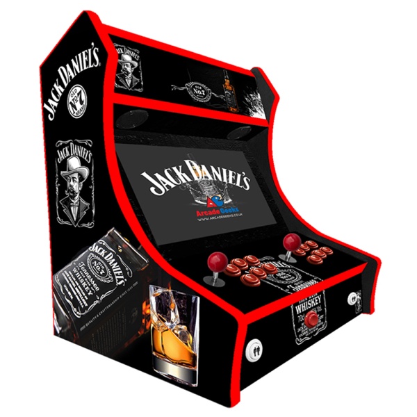 2 Player Bartop Arcade Machine -Jack Daniels